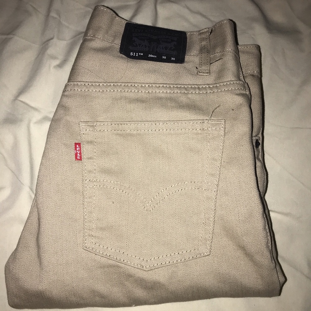 Levi’s jeans 30x30 beige/brown slim